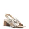 Women's Benson Wide Width Sandal CREAM, PLATINUM & SAND view