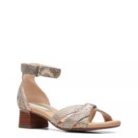 Irbella Platform Sandal Beige Leather view