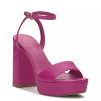 Pendry Heeled Sandal PINK/BABY SHEEP view