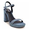 Sundra Platform Sandal BLUE SYN view