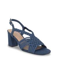Women's Valo Heel Sandal Navy view