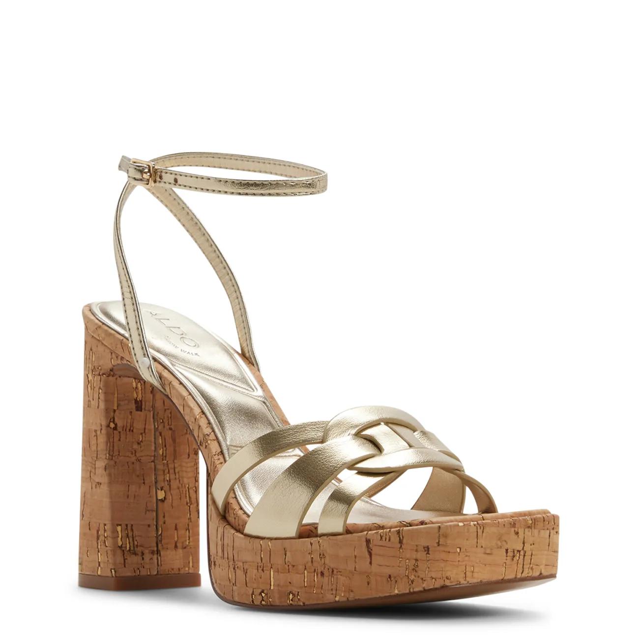 Aldo Women's Beverlyanne Platform Heel In Gold
