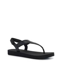 Women's Valeree Shimmer Thong Sandal BLACK view
