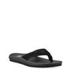 Women's Bays Flip Flop Sandal BLACK CANVAS view