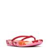 Women's iQuishion Flowerz Flip Flop  REDBERRY MIX view