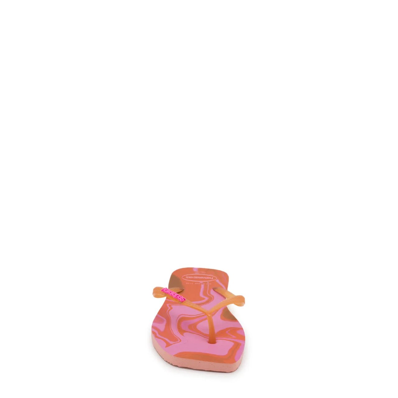 Womens' Square Jelly Flip Flop