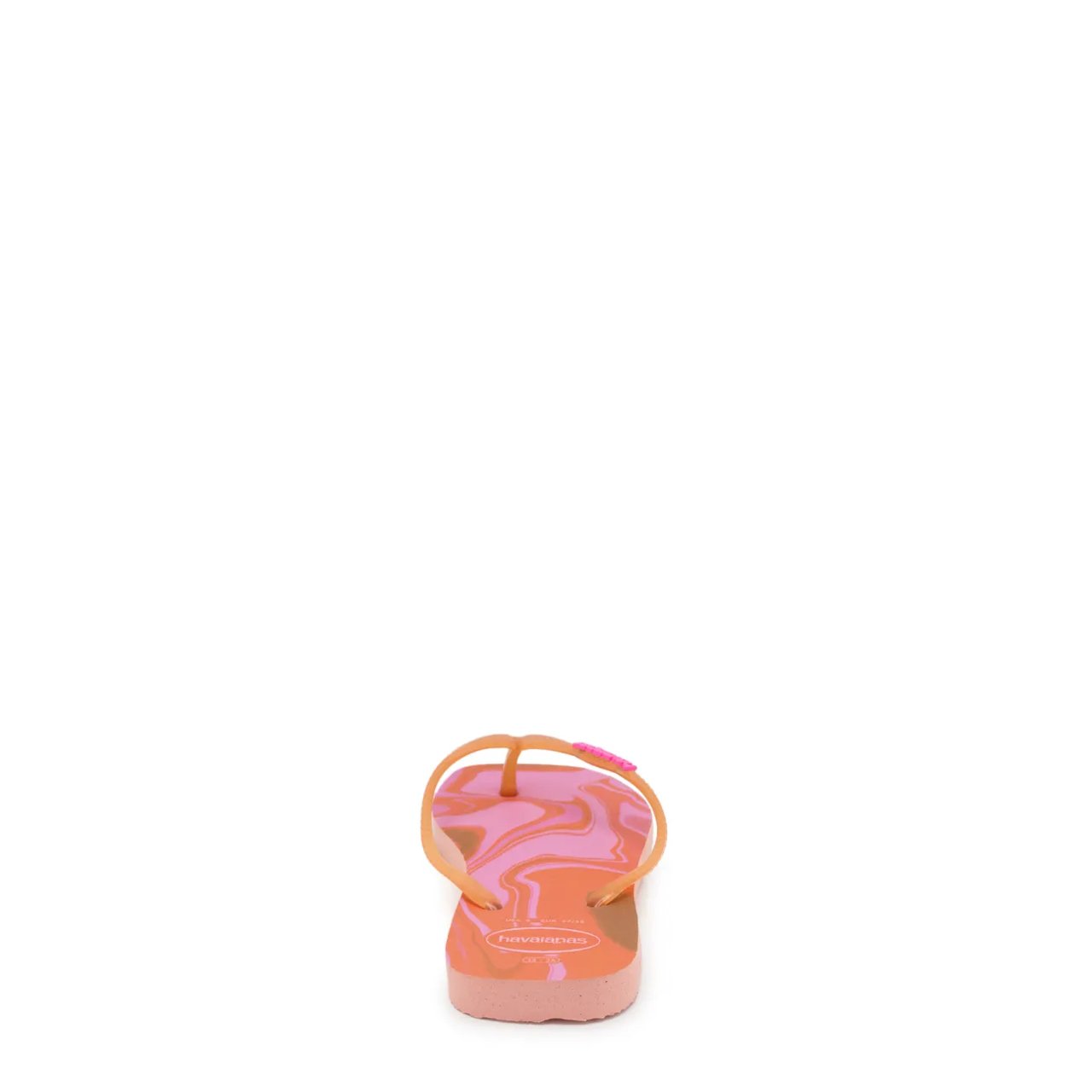 Womens' Square Jelly Flip Flop
