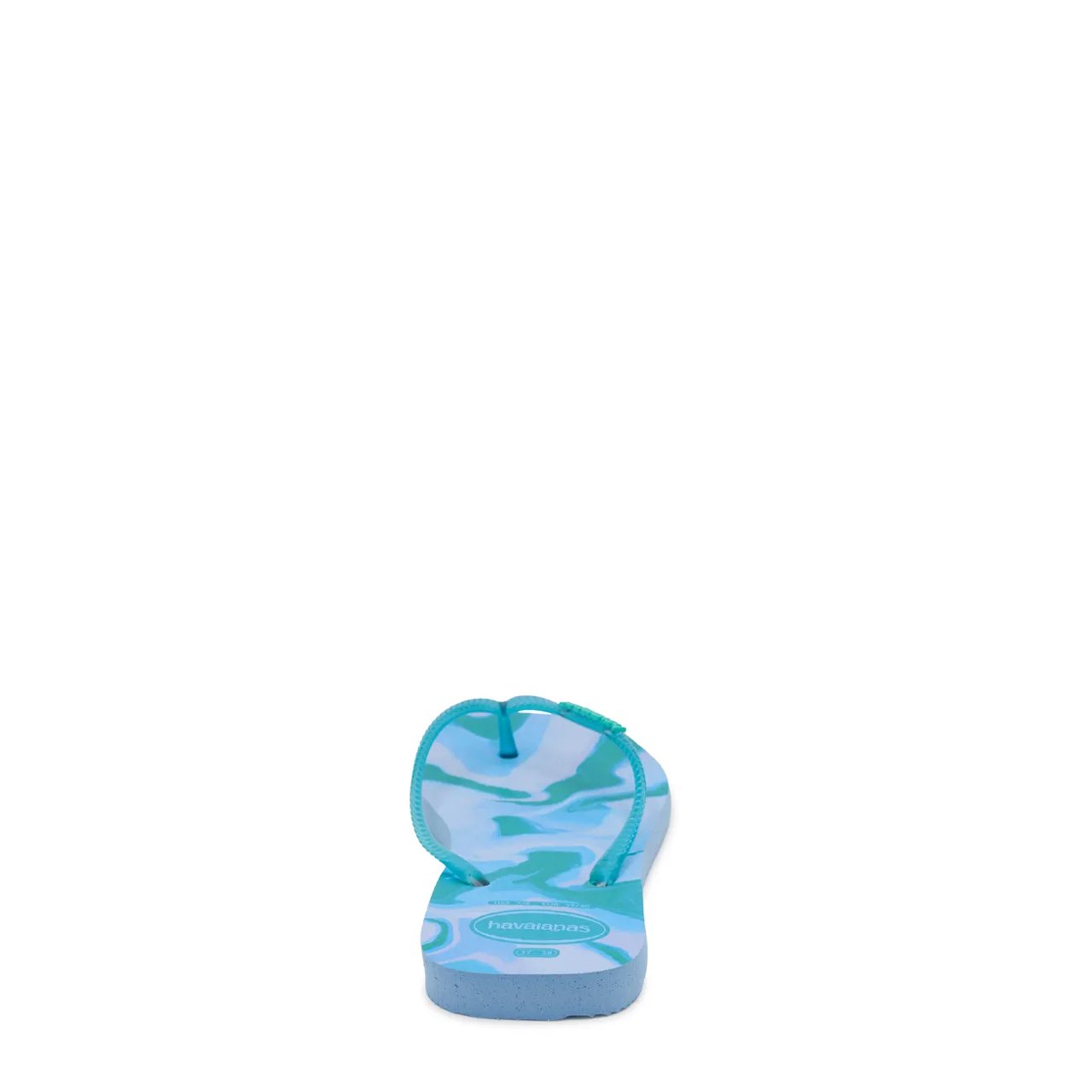 Womens' Square Jelly Flip Flop