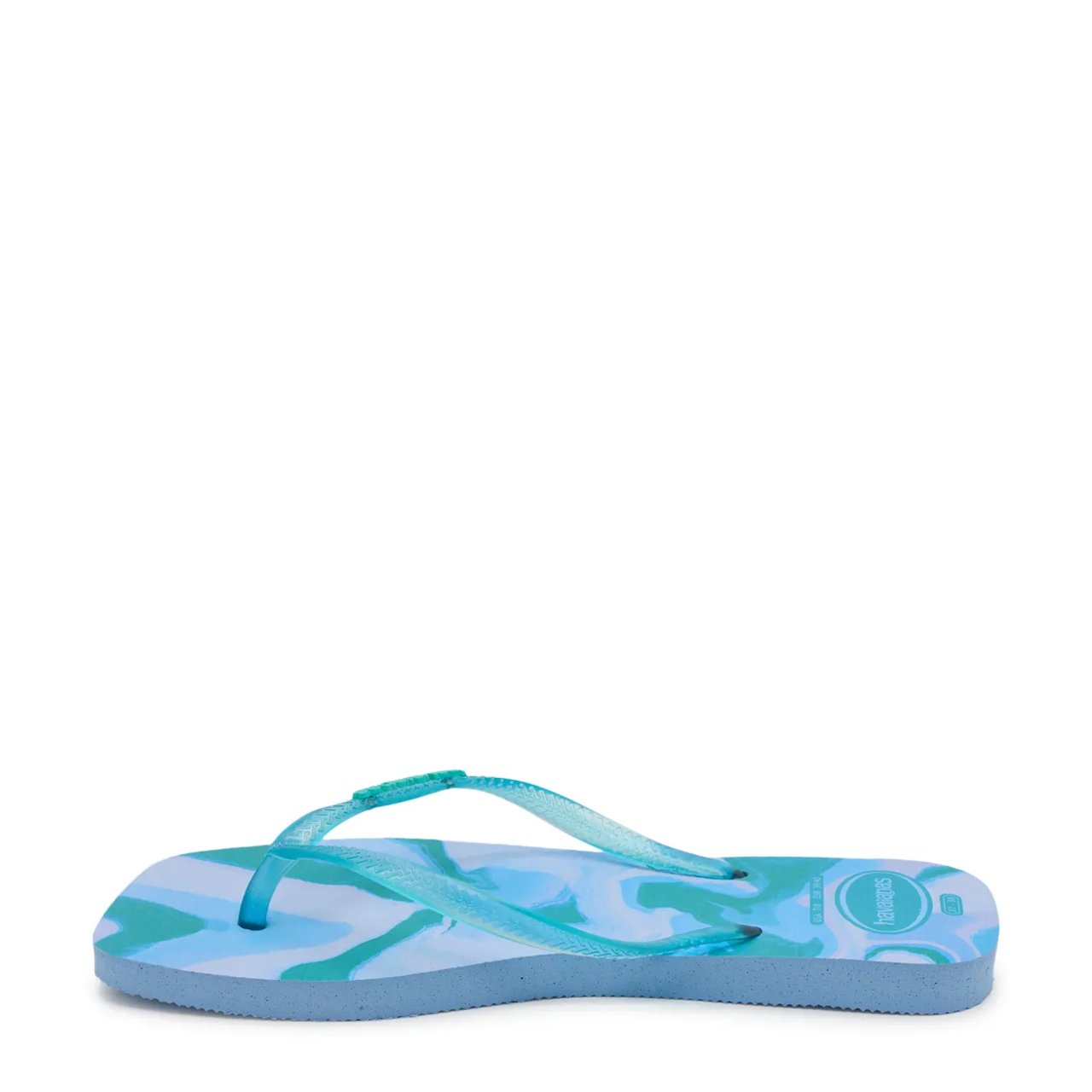 Womens' Square Jelly Flip Flop