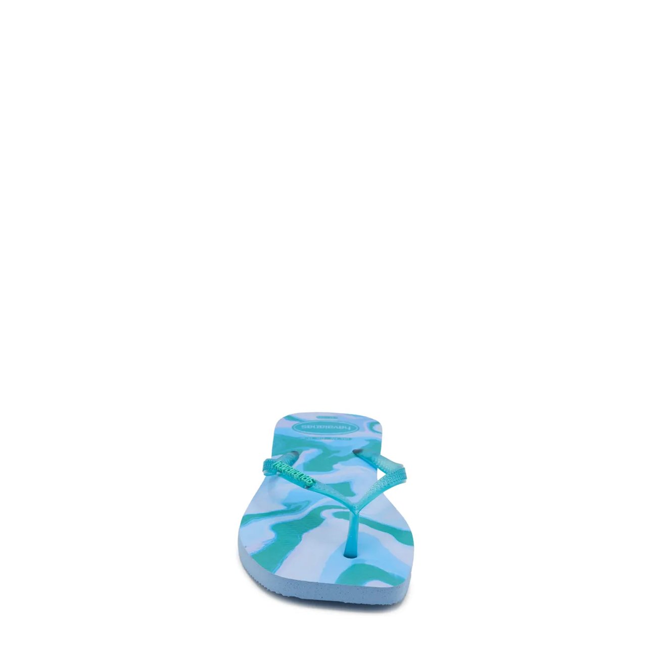 Womens' Square Jelly Flip Flop