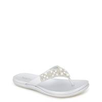 Women's Glam-athon Flip-Flop Sandal SILVER view