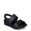 Women's Foamies Arch Fit Footsteps Day Dream Sandal Black view