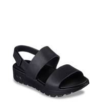 Women's Foamies Arch Fit Footsteps Day Dream Sandal Black view