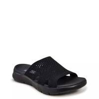 Women's Go Walk Flex Elation Sandal Black view
