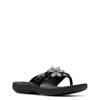 Women's Breeze Opal Flip Flop Sandal BLACK PATENT view