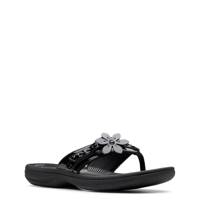 Women's Breeze Opal Flip Flop Sandal BLACK PATENT view