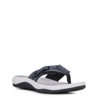 Women's Sunmaze Loop Flip Flop Sandal BLACK view