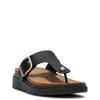 Women's Gen-FF Buckle Toe-Post Sandal BLACK view