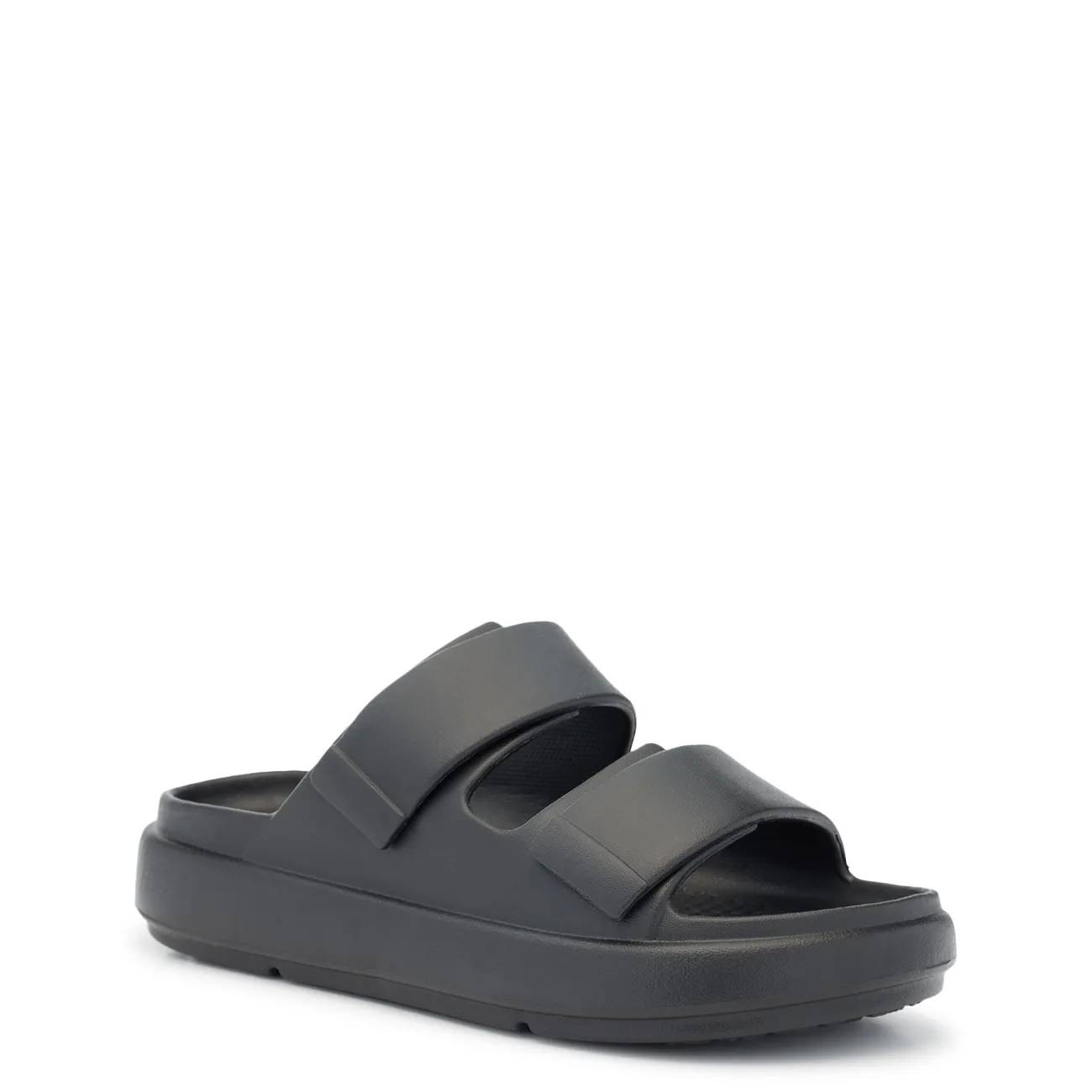 Rynelle New York Women's Wave Double Band Slide Sandal