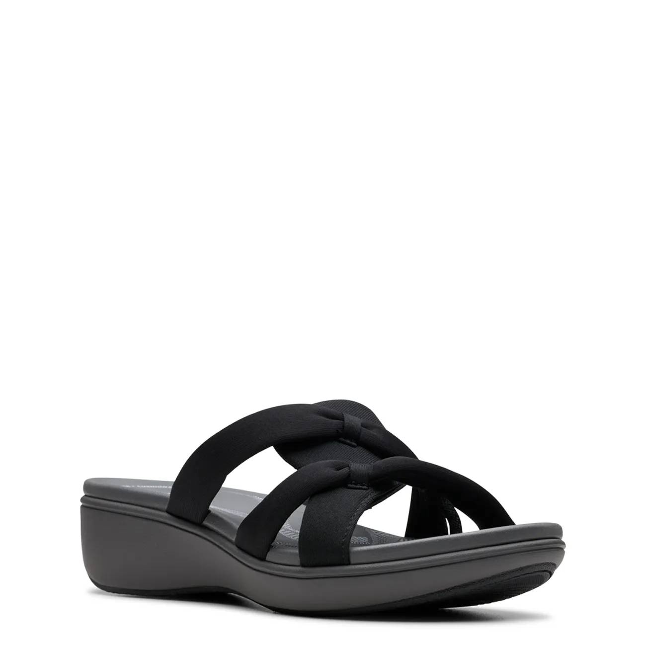 Clarks Women's BreezeRae Cam Wide Width Sandal