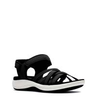 Women's Mira Shore Wide Width Sandal BLACK view