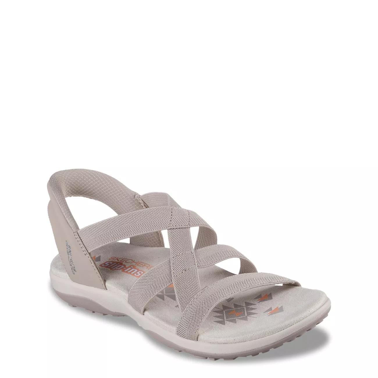 Skechers Women's Hands Free Slip-ins Reggae Slim Stretch Flex Sandal In Multi