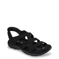 Women's Hands Free Slip-Ins: Reggae Wide Width Slim Sandal BLACK WIDE view