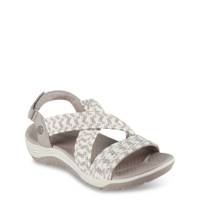 Womens' Martha Stewart Reggae Cup Costal Sandal Taupe Multicolor view