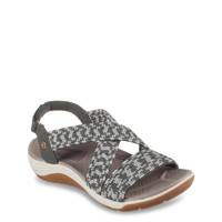 Womens' Martha Stewart Reggae Cup Costal Sandal Olive Green Multicolor view