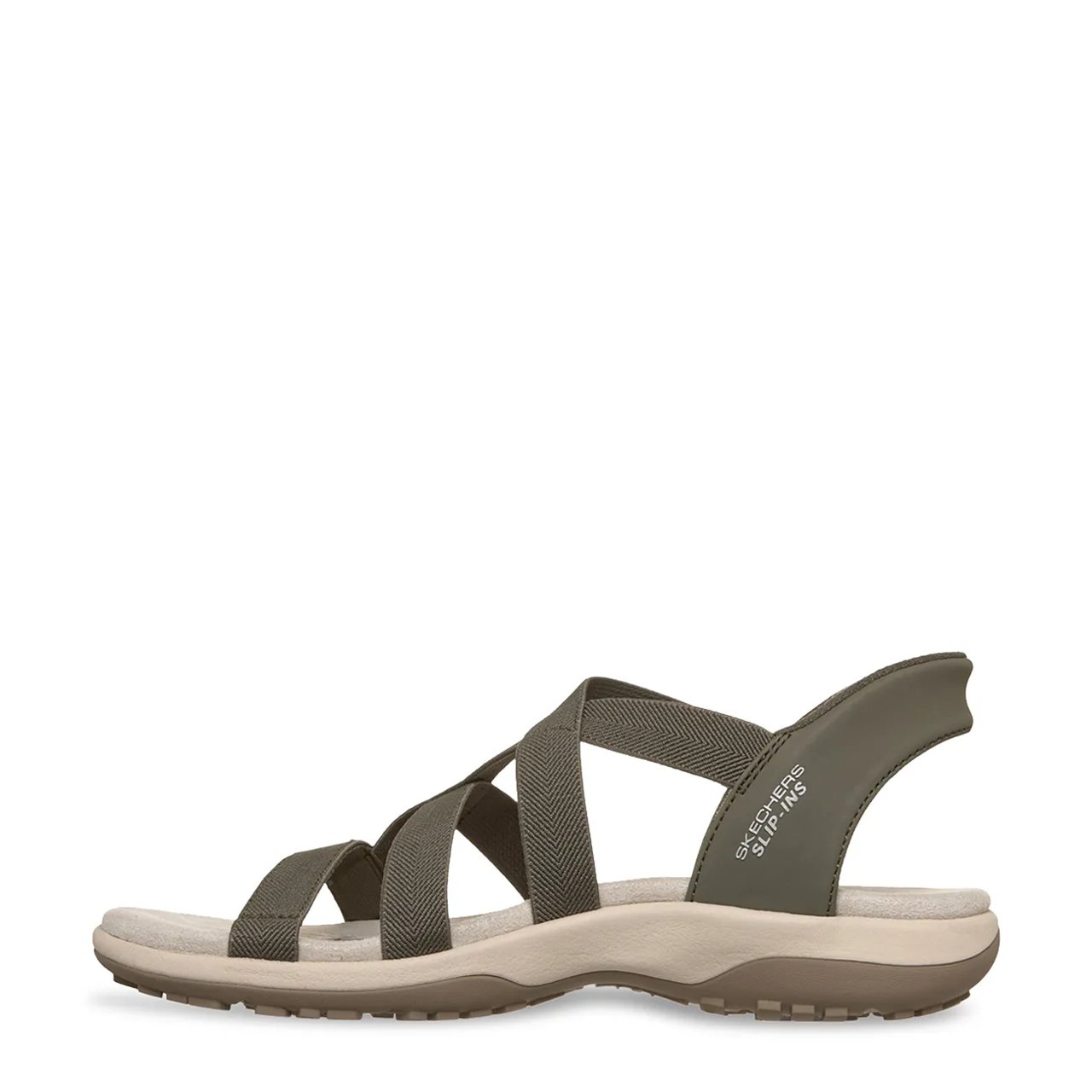 Women's Hands Free Slip-ins Reggae Slim Stretch Flex Sandal