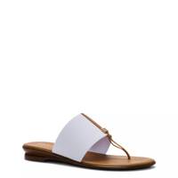 Briley Flat Sandal White view