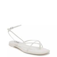 Agree Flat Sandal White view