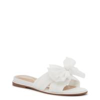 Amiot Flat Sandal WHITE view