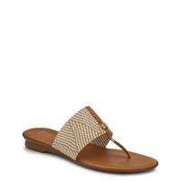Women's Briley Flat Sandal White/Natural view