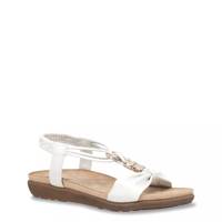 Briar-W  Wide Width Sandal White view