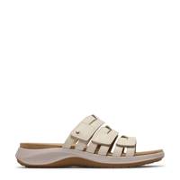 Women's Maelynn Abby Sandal CREAM LEATHER WIDE view