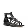 Krebelis Gladiator Sandal Black Leather view