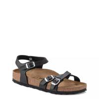 Women's Kumba Sandal Black Leather view
