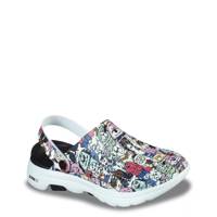 Women's GOwalk 5 Dog Lover Clog NAVY/MULTI-COLOUR view