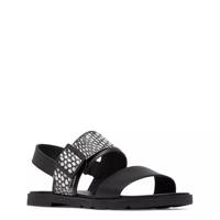 Ella III Slingback Sandal Black Leather view