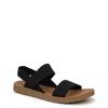 Aria Flat Sandal BLACK view