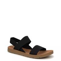 Aria Flat Sandal BLACK view