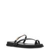 Women's Caribbean Flat Sandal BLACK view