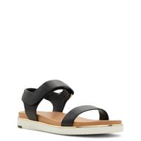 Women's Flat Sandal SMOOTH BLACK view