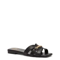 Arisha Flat Sandal BLACK LEATHER view