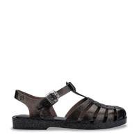 Women's Possession Shiny Sandal GLITTER BLACK view