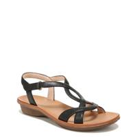 Women's Solo Wide Width Sandal BLACK WIDE view
