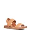Aria Flat Sandal Tan view