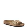 Women's Madrid Big Buckle Sandal SAND CASTLE SUEDE view