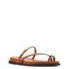 Women's Caribbean Flat Sandal COGNAC view